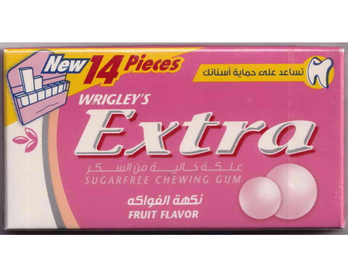 Полная упаковка жвачек  Wrigley's  EXTRA