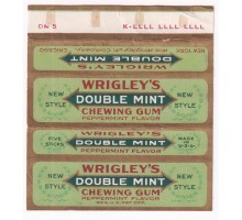 Wrigley's DOUBLEMINT США 1929-1931