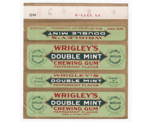 Wrigley's DOUBLEMINT США 1932