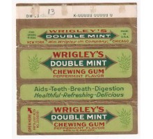 Wrigley's DOUBLEMINT США 1937-38