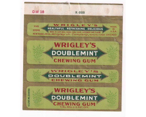 Wrigley's DOUBLEMINT США 1942