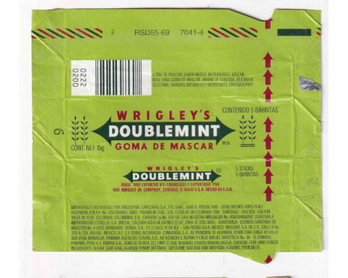 Wrigley's DOUBLEMINT