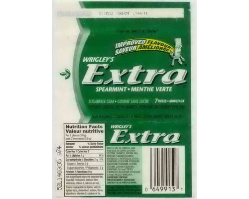 Wrigley's EXTRA