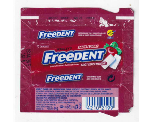 Wrigley's FREEDENT