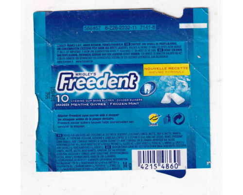 Wrigley's FREEDENT