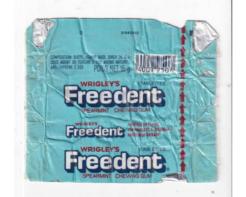 Wrigley's FREEDENT