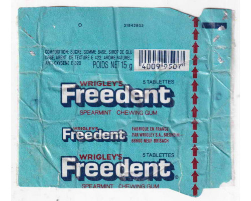 Wrigley's FREEDENT