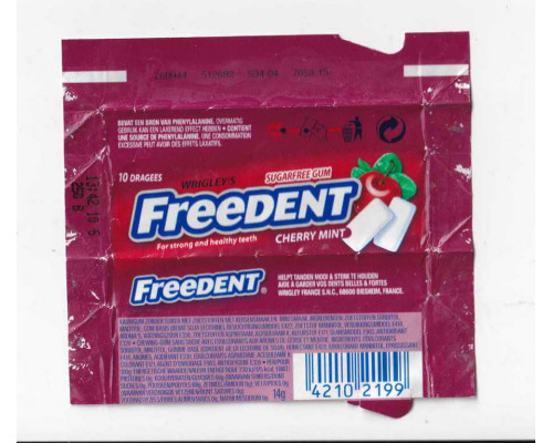 Wrigley's FREEDENT