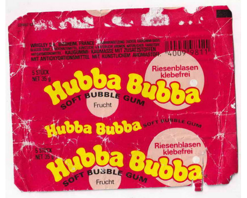 Wrigley's HUBBA BUBBA