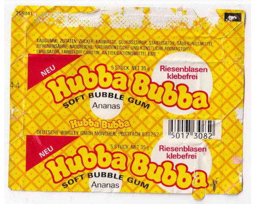 Wrigley's HUBBA BUBBA