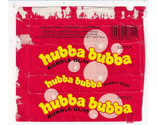 Wrigley's HUBBA BUBBA