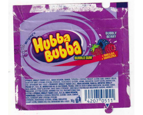 Wrigley's HUBBA BUBBA