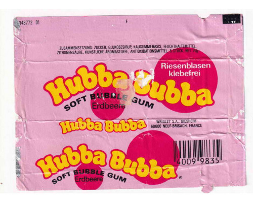 Wrigley's HUBBA BUBBA