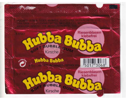 Wrigley's HUBBA BUBBA