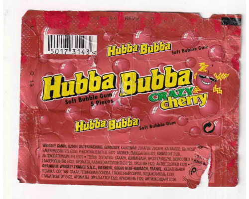 Wrigley's HUBBA BUBBA