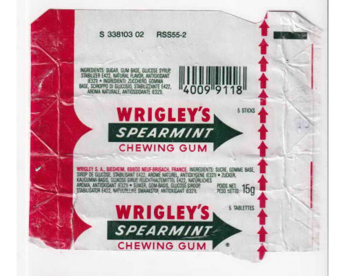 Wrigley's SPEARMINT