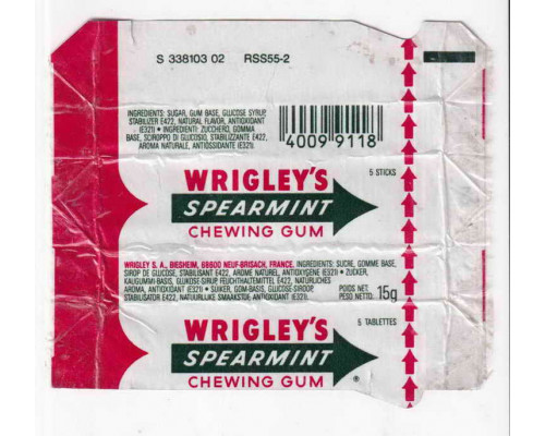 Wrigley's SPEARMINT