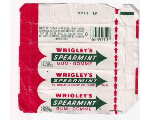 Wrigley's SPEARMINT