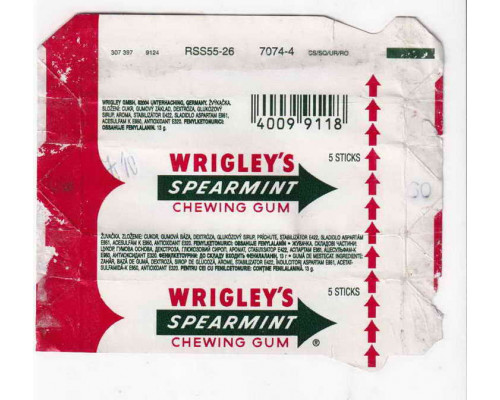 Wrigley's SPEARMINT