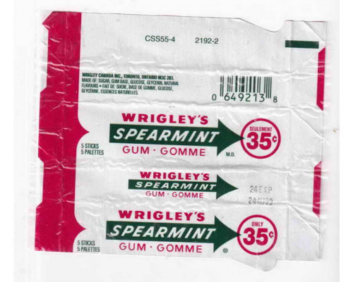 Wrigley's SPEARMINT