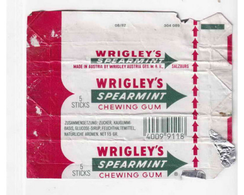 Wrigley's SPEARMINT