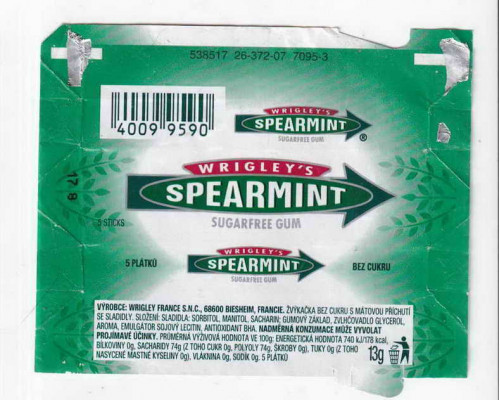 Wrigley's SPEARMINT