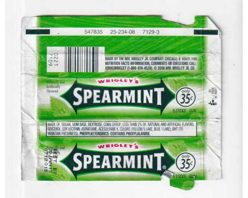 Wrigley's SPEARMINT