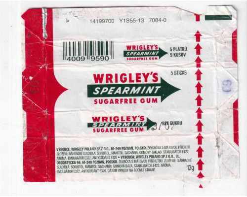 Wrigley's SPEARMINT