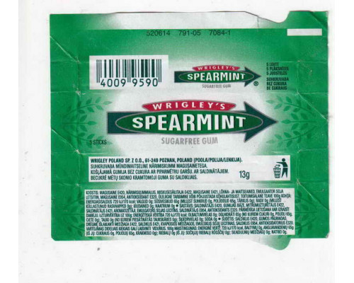 Wrigley's SPEARMINT