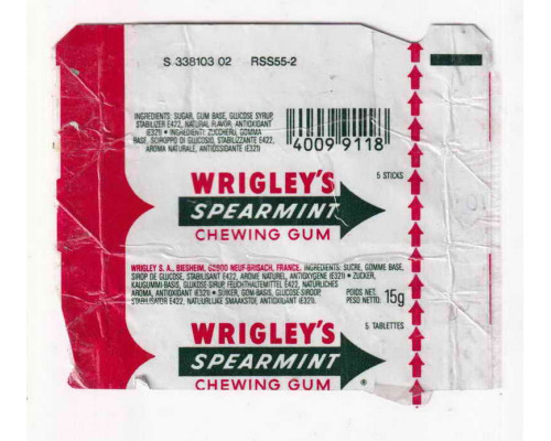 Wrigley's SPEARMINT