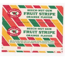 Beech-Nut FRUIT STRIPE ORANGE