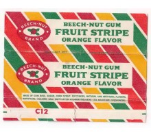 Beech-Nut FRUIT STRIPE ORANGE