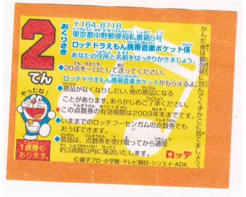 Lotte Japan Doraemon