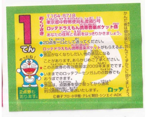 Lotte Japan Doraemon