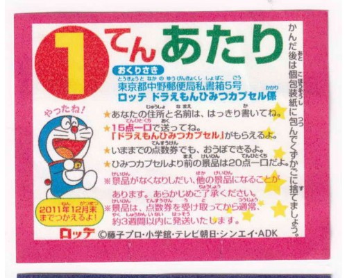 Lotte Japan Doraemon