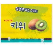 Обертка от жвачки пластинки Корея LOTTE KOREA 