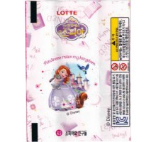 Обертка от жвачки пластинки Корея LOTTE KOREA 