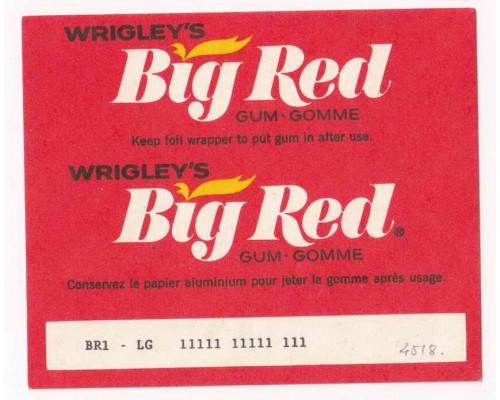 Wrigley Big Red