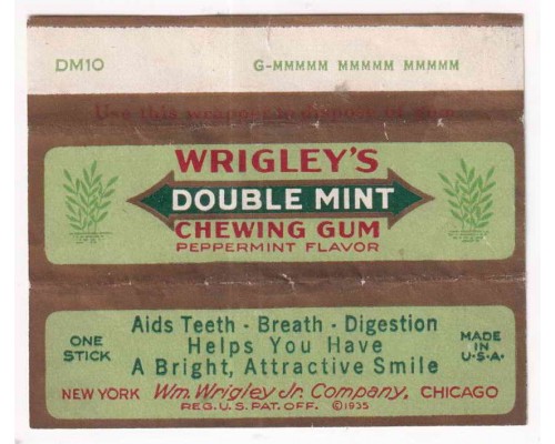 Wrigley DOUBLEMINT