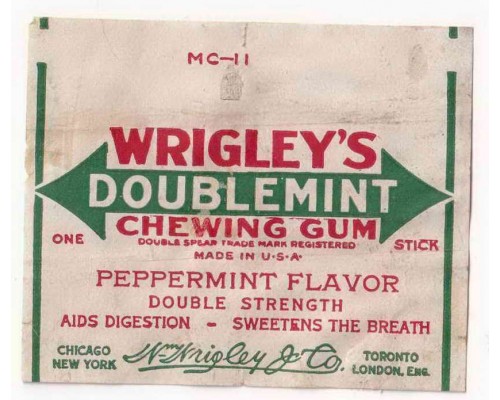 Wrigley DOUBLEMINT