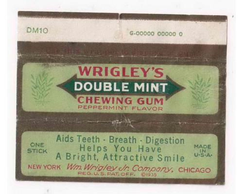 Wrigley DOUBLEMINT