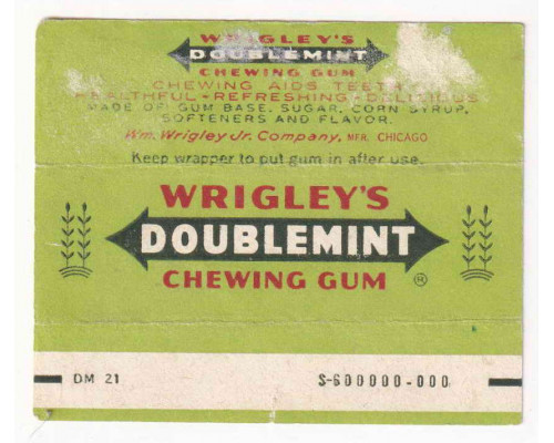 Wrigley DOUBLEMINT