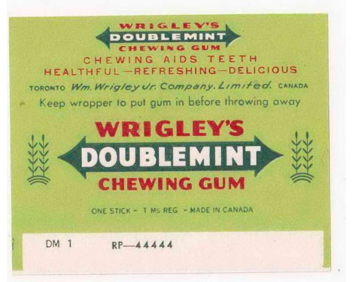 Wrigley DOUBLEMINT