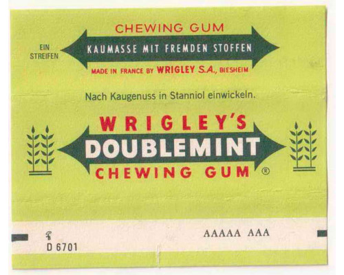 Wrigley DOUBLEMINT