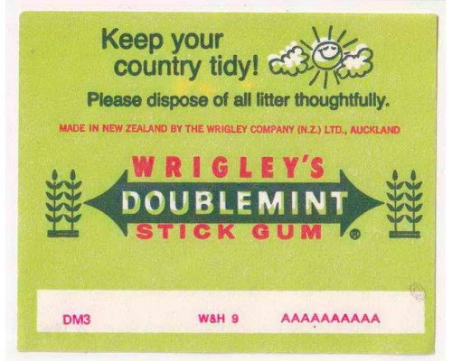 Wrigley DOUBLEMINT