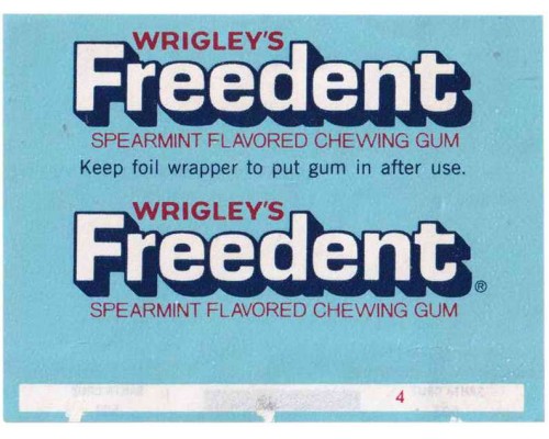 Wrigley FREEDENT