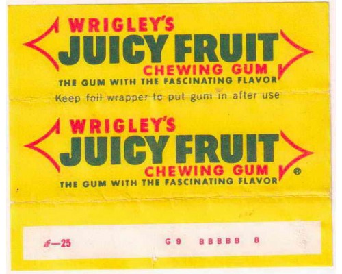 Wrigley JUICY FRUIT