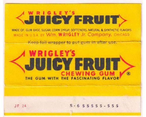 Wrigley JUICY FRUIT