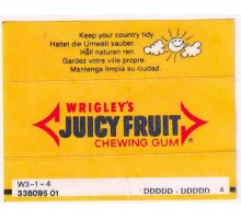 Wrigley JUICY FRUIT