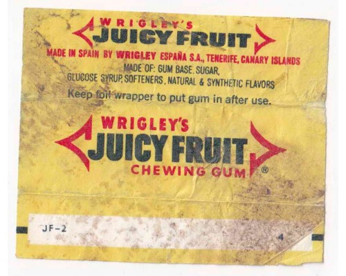 Wrigley JUICY FRUIT